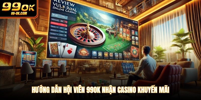Hướng dẫn hội viên 99OK nhận casino khuyến mãi