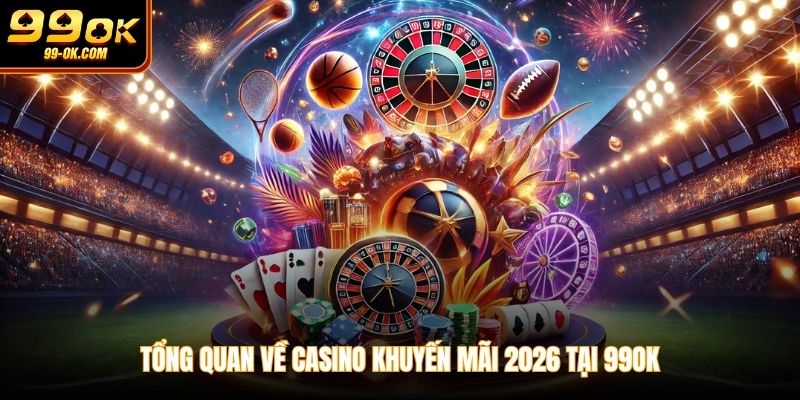Tổng quan về casino khuyến mãi 2026 tại 99OK